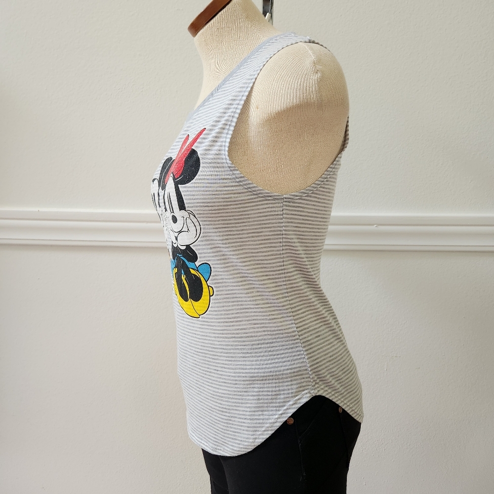 Disney Gray and Red Tank Tops with Mickey Mouse Designs 💥 - Picture 6 of 9